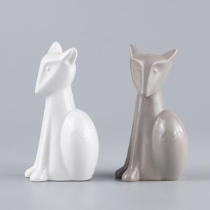 West Elm Fox Salt and Pepper shakers